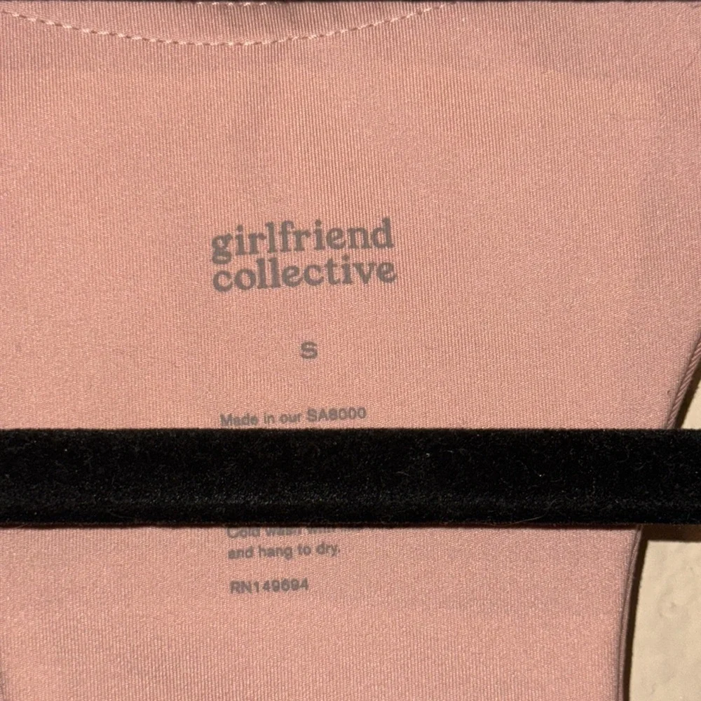 girlfriend collective bra pink girlfriend